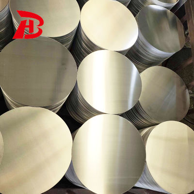 Reflective Silvery Aluminum Circles 1050 Alloy 80-1600MM Diameter for Lighting Fixtures and Cookware