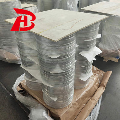 Wear-Resistant Silvery Aluminum Circles 1060 0.3-6.0MM Thick for Home Lighting