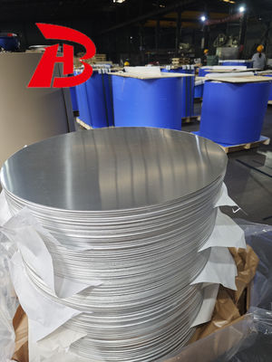 Silvery Smooth Aluminum Circles 1050 80-1600MM For Lighting Reflectors
