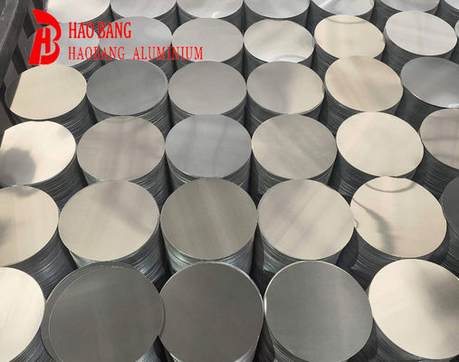 1050 1060 Alloy Aluminum Circle Disc Deep Drawing Crack Resistant H12 Temper for Cookware Pots and Pans