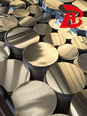 High-Shine Silvery Aluminum Circles 1050/1080 80-1600MM for Household Fixtures