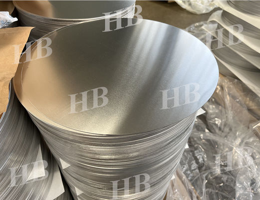 High-Shine Silvery Aluminum Circles 1050/1080 Alloy 80-1600MM Diameter for Household and Industrial Fixtures