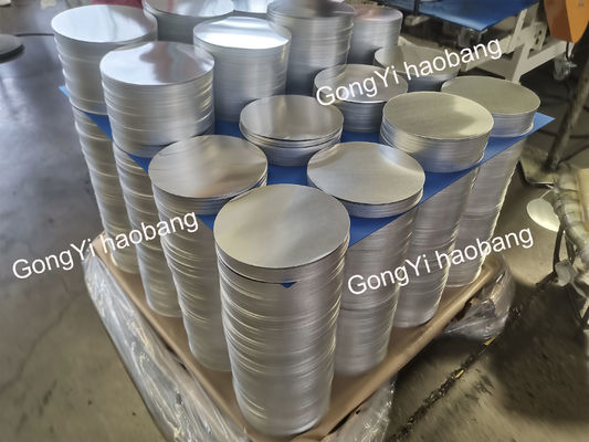 100–1000mm Dia Deep Drawing H18 Temper Aluminum Circle Blank for Cookware Stamping