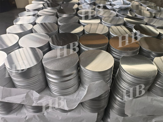 100–1000mm Dia H18 Temper Aluminum Circle Blank for Deep Drawing Cookware Stamping