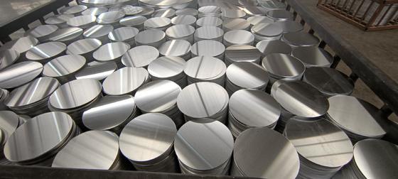 Smooth Surface High Flatness Aluminum Disc 1050 1060 3003 Alloy, 0.3–6mm Thick, Custom Size Aluminum Blank for Lamp Cover & Pots