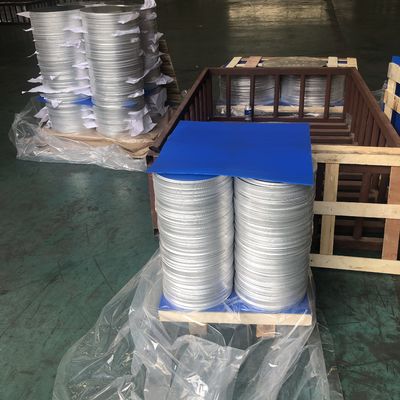 Smooth Surface High Flatness Aluminum Disc 1050 1060 3003 Alloy, 0.3–6mm Thick, Custom Size Aluminum Blank for Lamp Cover & Pots