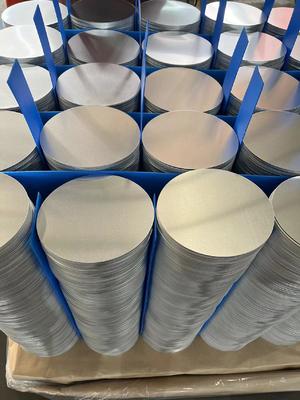 1050 1060 Material H12 Temper Aluminum Circle Deep Drawing Crack Resistant Disc for Cookware