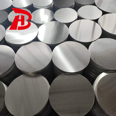 Smooth Surface High Flatness Aluminum Disc 1050 1060 3003 Alloy, 0.3–6mm Thick, Custom Size Aluminum Blank for Lamp Cover & Pots