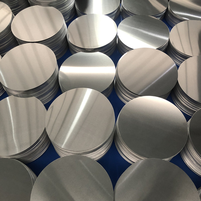 Alloy  3004 1100 Aluminum Round Plate 0.35-3mm For Road Warning Signs