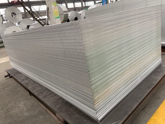 Best Selling Aluminum Sheet Surface Silver For Outdoor Building Electrical Conductivity To Support Customization