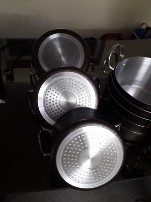 High Quality Aluminum Ring Surface Treatment Color Silver For Cooking Utensils