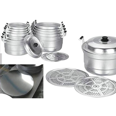 3003 3004 3005 3050 Series Circle Plate Decorative Aluminum Sheet Metal Panels For Cookware