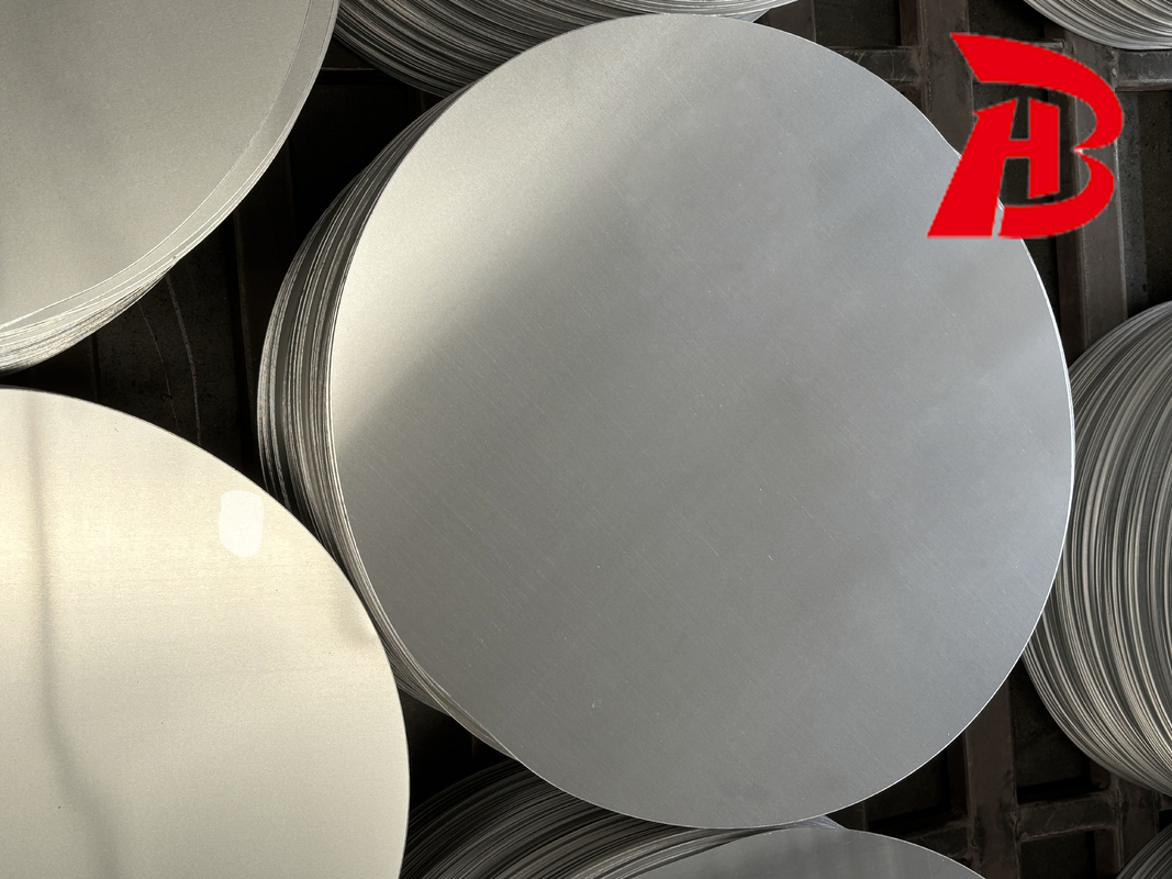 Customized 6mm Alloy 3003 Circular Aluminum Plate H14 Temper For Non Slip Cookware