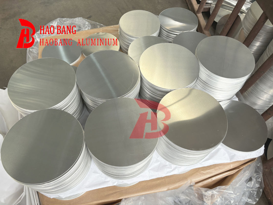 CC DC Raw Material Aluminum Circle 1050 1060 3003 Alloy O H18 Temper Custom Size Deep Drawing Disc