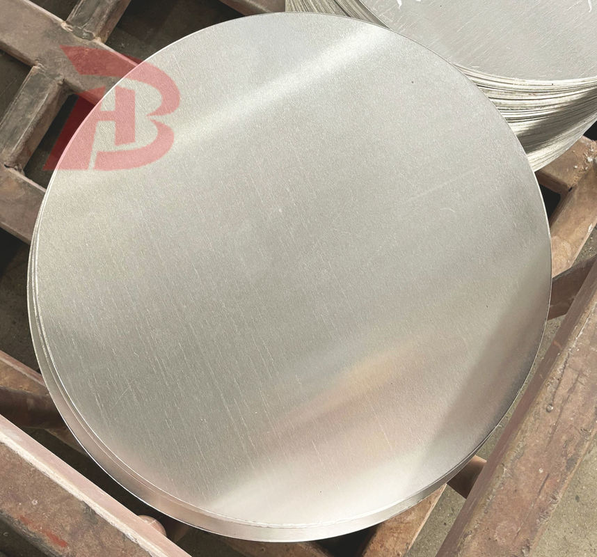 Aluminum round sheet for cooking utensils, diameter 80 - 1100mm, thickness 0.5 - 6mm. Available in factory stock.