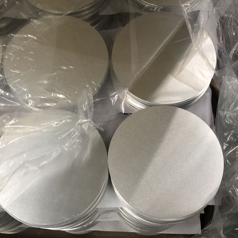 High-Shine Silvery Aluminum Circles 1050/1080 80-1600MM for Household Fixtures