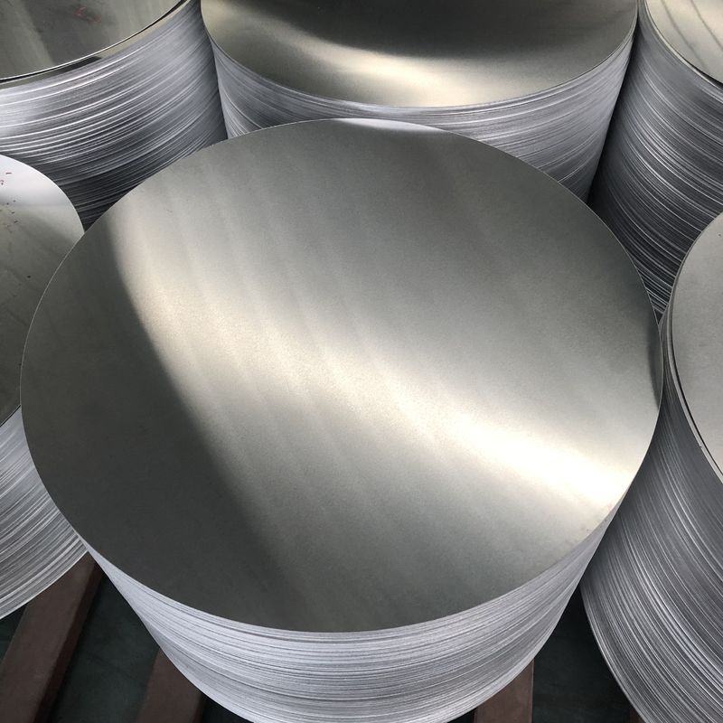 Polished Silvery Aluminum Circles 1050/1060 80-1600MM for Household Lighting