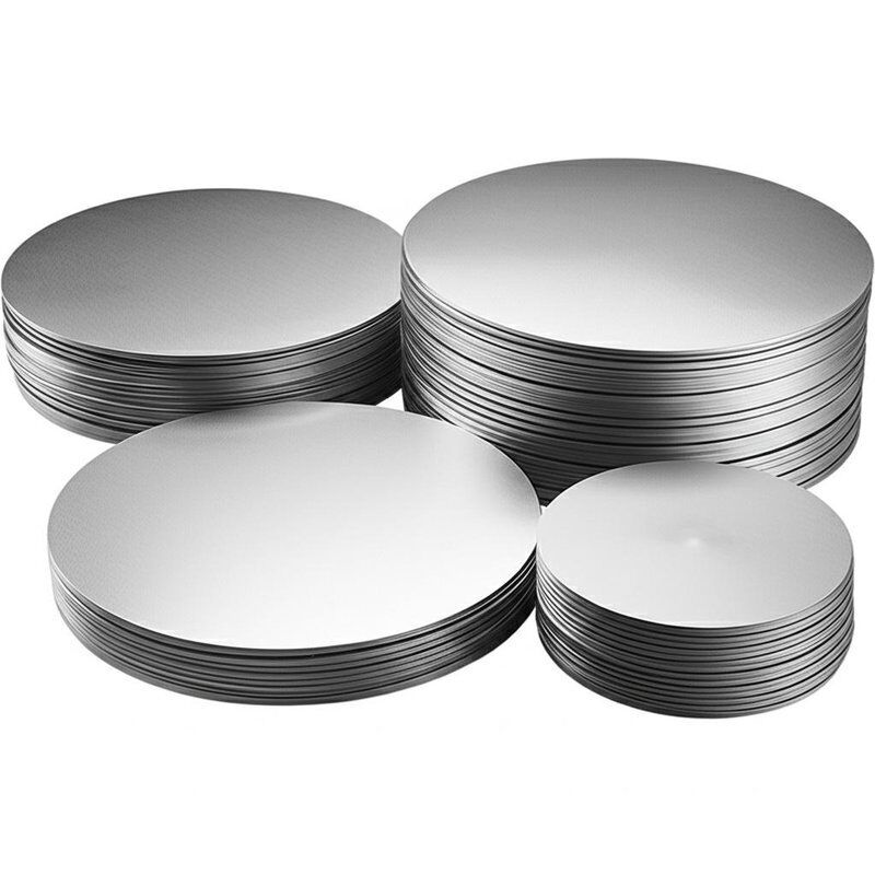 Wide selection of Aluminium Discs Circles produced from aluminum alloy 1 3 5 and 8 series with strict inspection before shipment