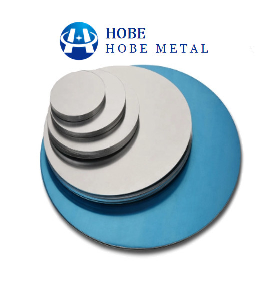 Customized Dye Sublimation Aluminum Round Circles Round Discs Gloss White Blank