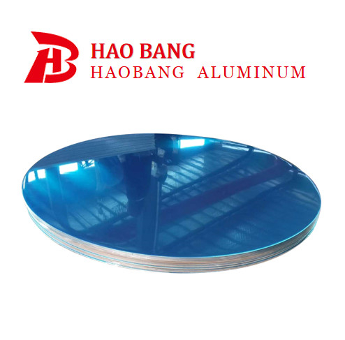5005 5052 Aluminum Circle Discs Round Plate 200mm 300mm Semi Hard Wafer
