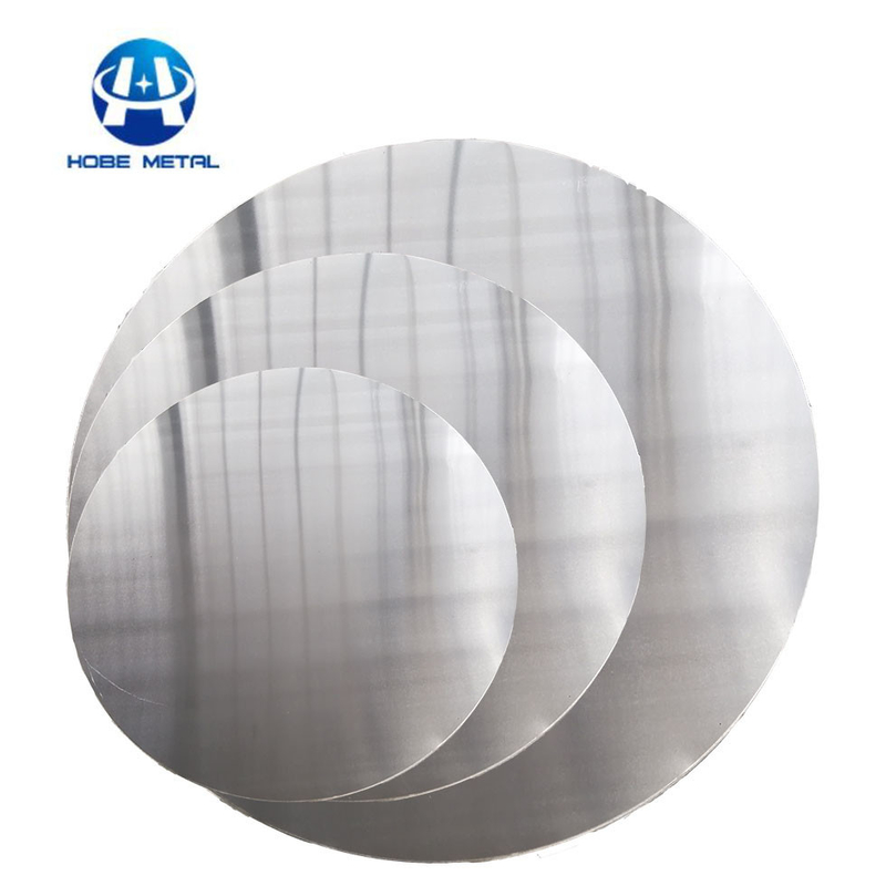 Deep Spinning Aluminum Alloy Round Discs 1050 Series Smooth Mill Finishing