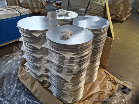 Cold Rolled CC 1000 Series Aluminum Circle Sheet Temper HO High Thermal Conductivity