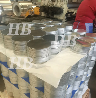 Pots DC 3003 Cast Round Aluminum Sheet Deep Drawing Thickness 2.8mm