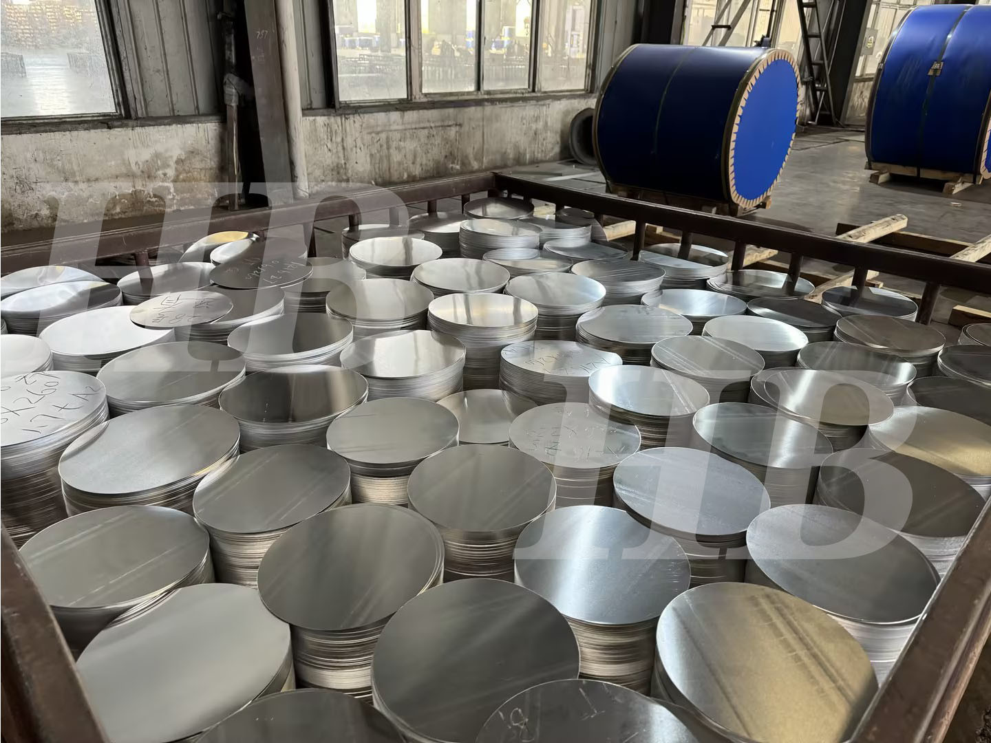 Pure 1050 Cookware Aluminum Circles H14 1/4 Hard Alloy Silvery Plain Surface