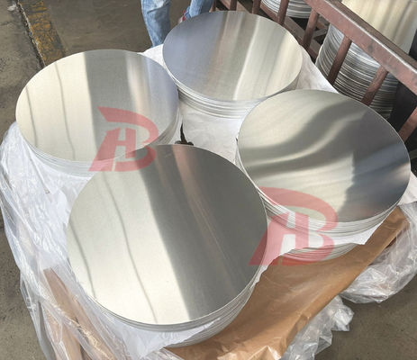 Aluminum Disc Blanks Smooth Surface Durable 1050/1060/1080/1100 Φ80-1600MM 0.3-6.0MM For Kitchen Utensil Making