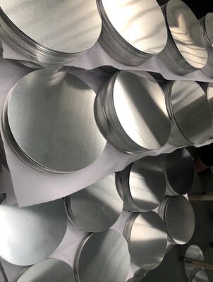 1050 1060 Aluminum Circle CC DC Material O H12 Temper Deep Drawing Crack Resistant Disc for Cookware Pots and Pans