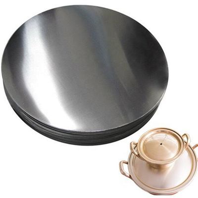 0.5mm Alloy 1050 3003 H14 Temper Aluminum Round Plate For kitchenware